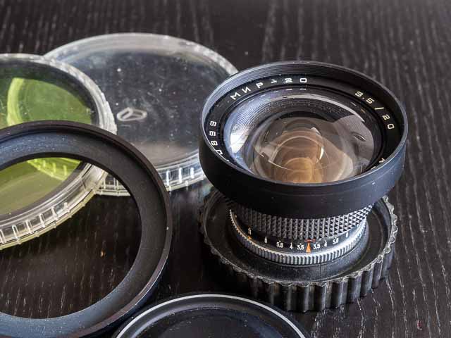 Mir-20 20mm f/3.5 Automat lens