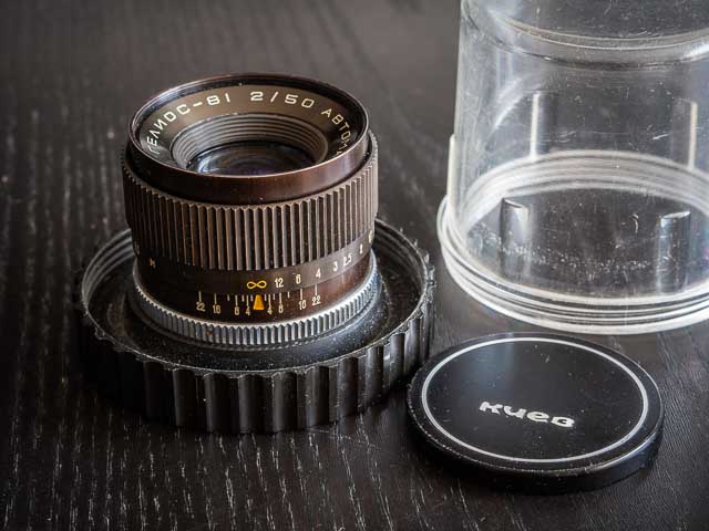 Helios-81 50mm f/2.0 Automat lens