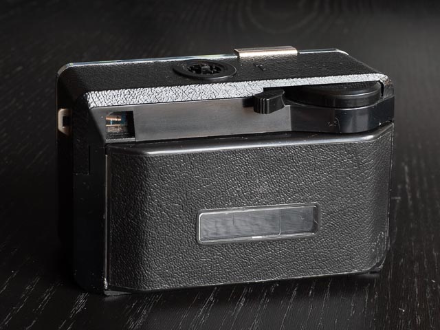 Kodak 255x Instamatic Camera camera closed and ready for storage or transportation