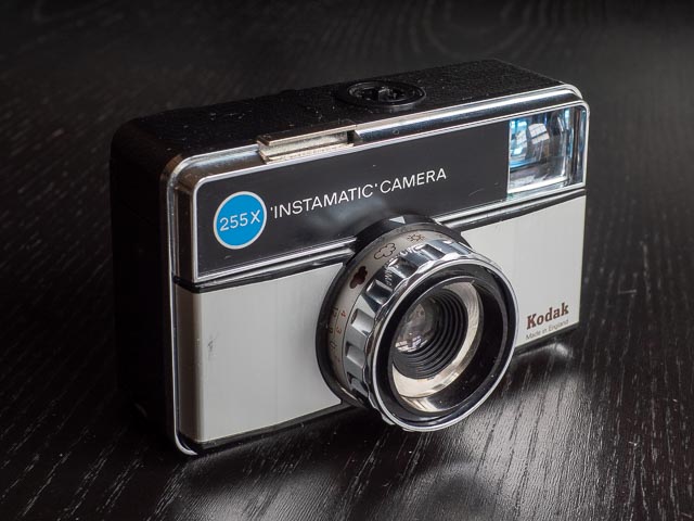 Kodak 255x Instamatic Camera, front