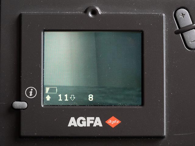 Agfa ePhoto 1280 display infomration seeting