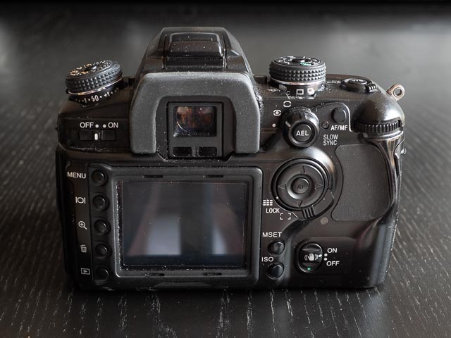 Konica Minolta Alpha-7 Digital back
