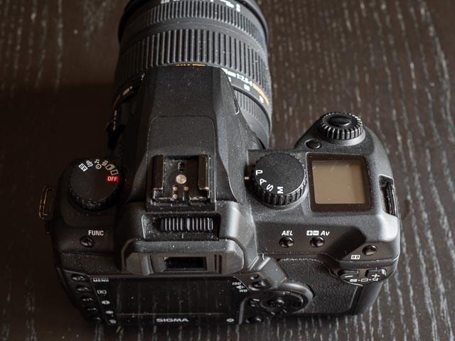 Sigma SD14 Top plate