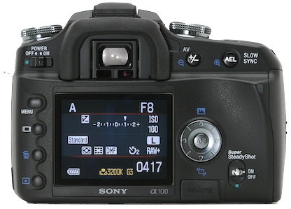 Sony Alpha DSLR-A100 - Classic digital - Christopher J Osborne