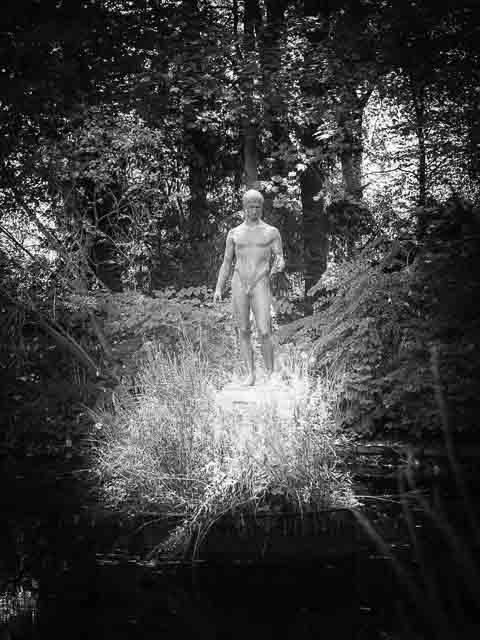 Statue in the Tiergarten - Olympus OM-D E-M10 + Olympus M.Zuiko Digital ED 40-150mm f/4.0-5.6 R