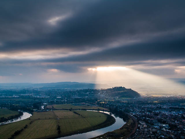 Stirling Castle from the Wallace Monument - 2011 - Pentax K-7 + SMC Pentax DA Limited 21mm f/3.2