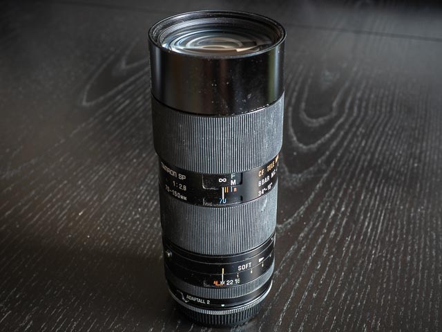 Tamron SP 70-150mm f/2.8 Soft (51A) lens