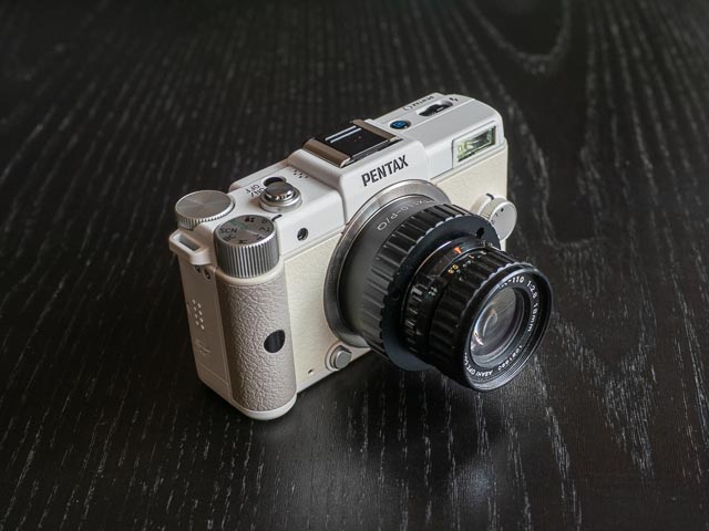 Pentax Q with Pentax 110 18mm lens