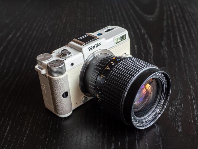 Pentax Q with Pentax 110 20-40mm lens