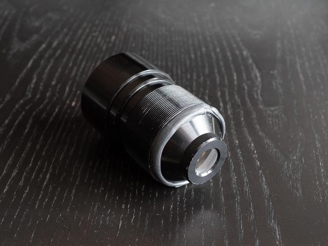 Bell & Howell 51mm f/1.2 with black tack in place.