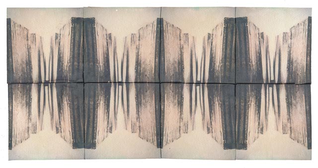 Polaroid emulsion lift - Abstract spomenics gallery - Image 3