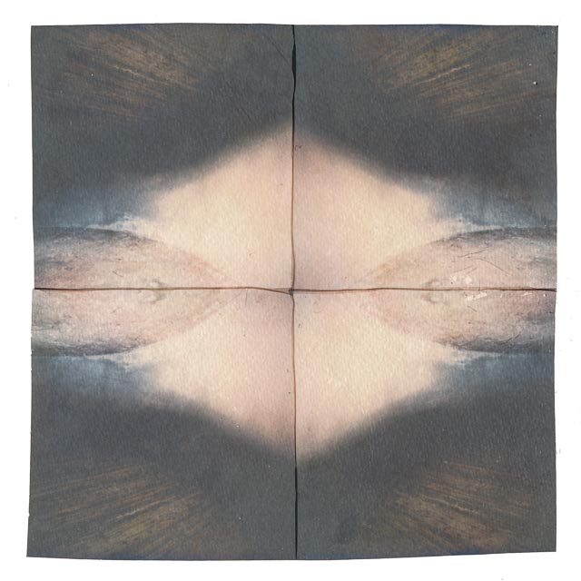 Polaroid emulsion lift - Abstract spomenics gallery - Image 2