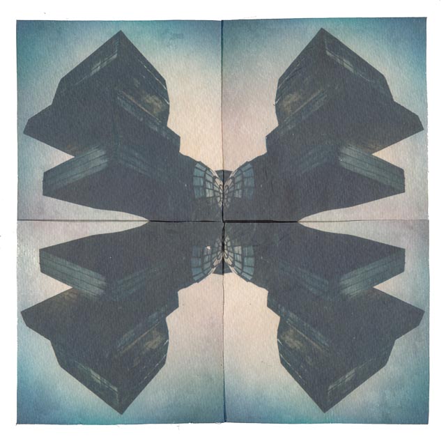 Polaroid emulsion lift - Abstract spomenics gallery - Image 4